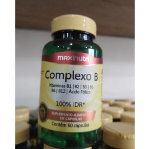 Complexo B 60 Cápsulas - Maxinutri